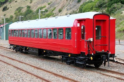 A1953 after refurbishment at Paekakariki. July 2012