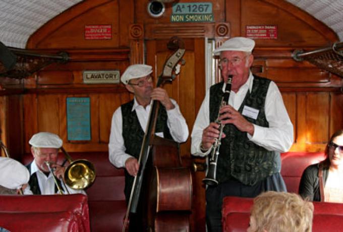 Onboard Jazz Train