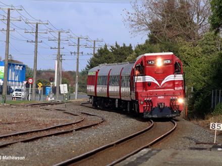 kapiti pullman arrive levin