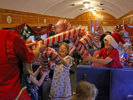 North pole express candy canes
