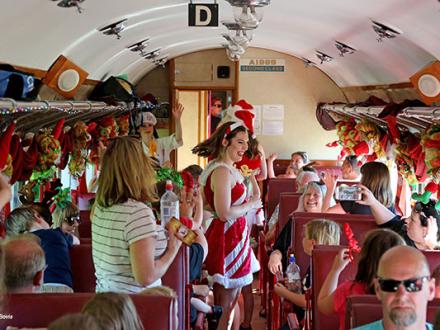 North pole express carriage passengers