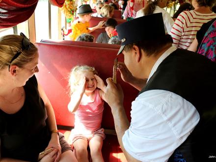 North pole express clipping tickets