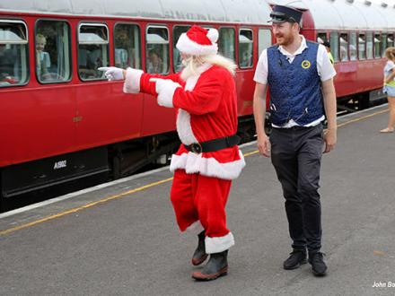 North pole express santa conductor