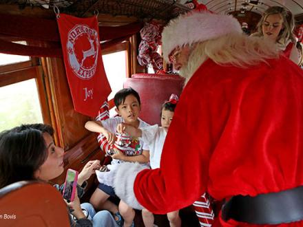 North pole express santa