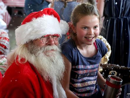 North pole santa