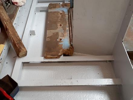A1868 vestibule floor repairs