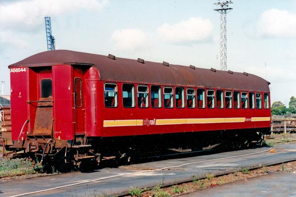 A56544 in CityRail livery.  Auckland 1992.