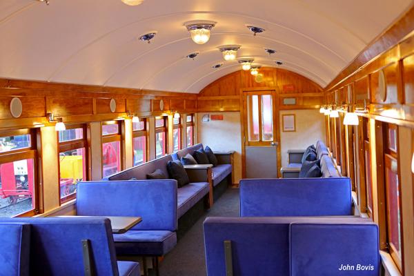Lounge car interior