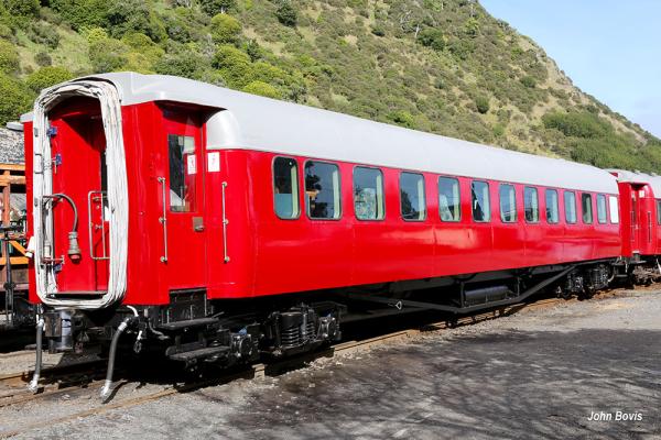A1975(3022)after overhaul at Paekakariki.  August 2023