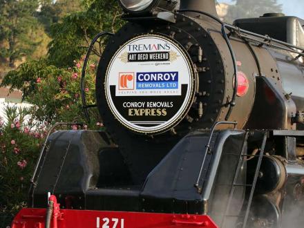 steam engine name board conroy
