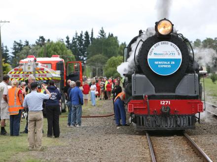 steam engine servicing otane