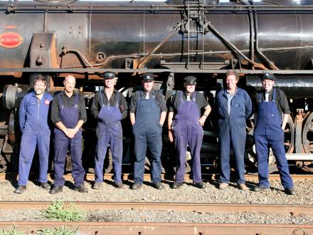 steam loco crew