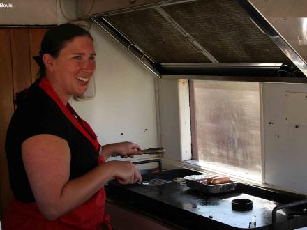 train buffet car chef