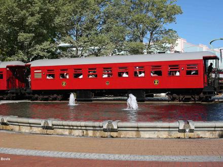train carriage fountain hastings