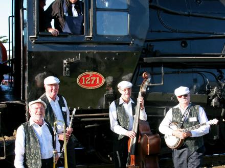 jazz steam engine band