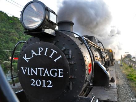 kapiti train nameboard
