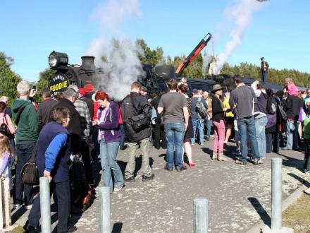 steam engine coaling otaki