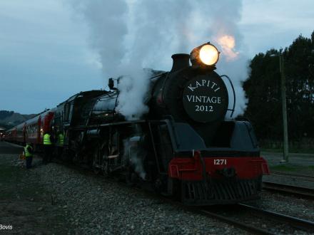 steam engine night otaki