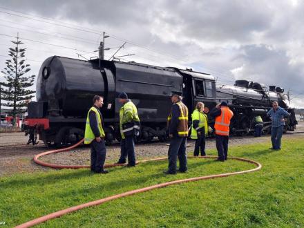 steam engine watering feilding