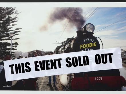 train sold out sign
