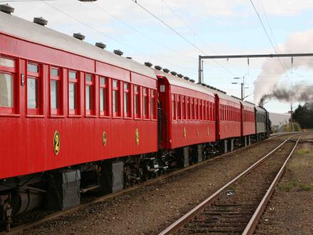 vintage steam journey palmerston north