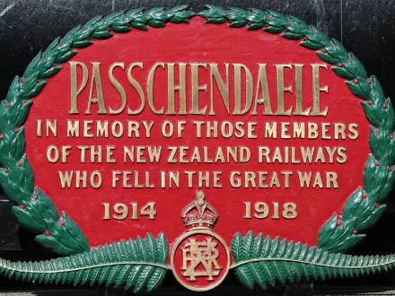passchendaele plaque anzac day