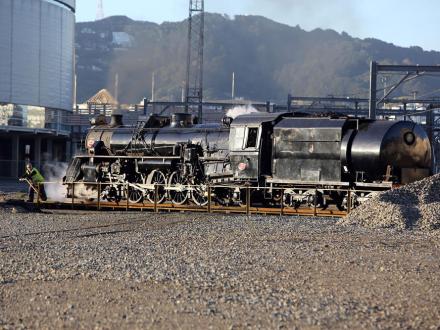 steam engine turn table wellington