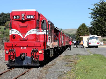 heritage train journey eketahuna da1431