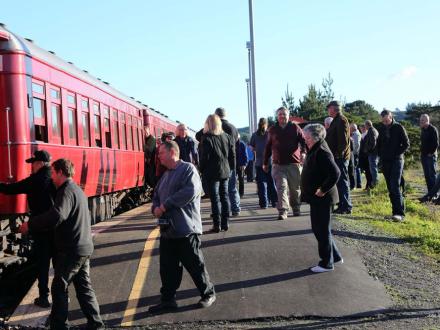 heritage train ride maymorn passengers