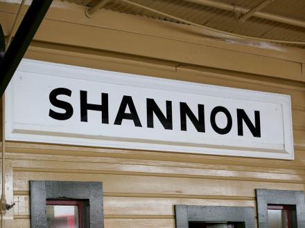 train station sign shannon