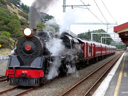heritage steam train adventure paekakariki