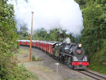 nostalgic special train journey manakau