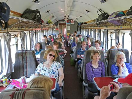 railway carriage train ride