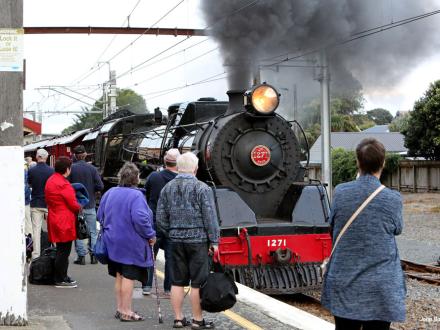 steam engine ride paekakariki