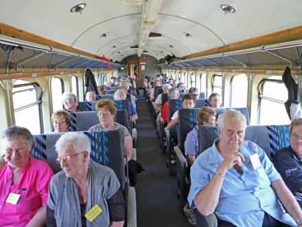 train ride passenger carriage