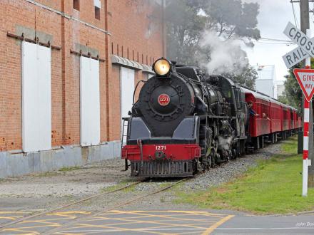 heritage train trip castlecliff branch
