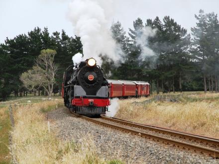 vintage train ride turakina