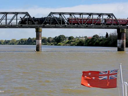 wairua river boat steam train