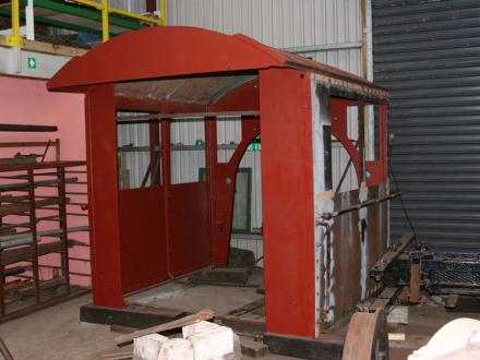 rebuilt loco cab