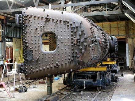 boiler overhaul steam engine