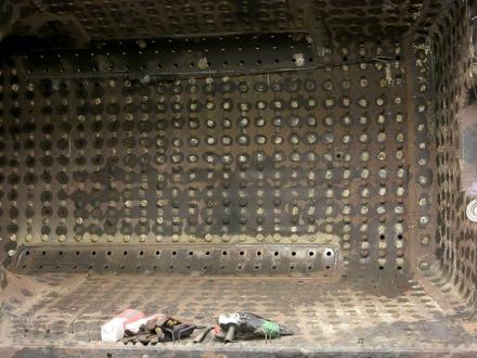 fire box repairs steam engine