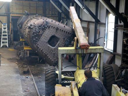 steam engine rotating boiler