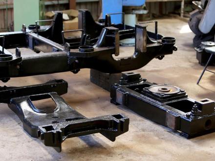 rcarriage bogie overhaul
